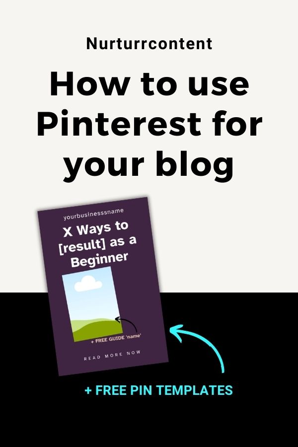 how to use pinterest for a new blog