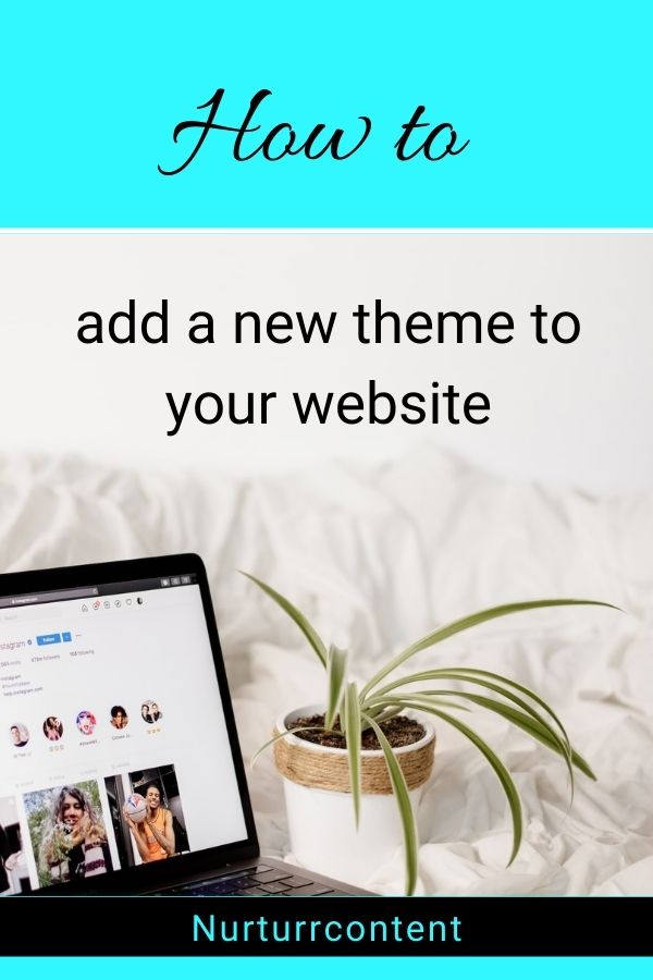 How to add a theme to WordPress from zip