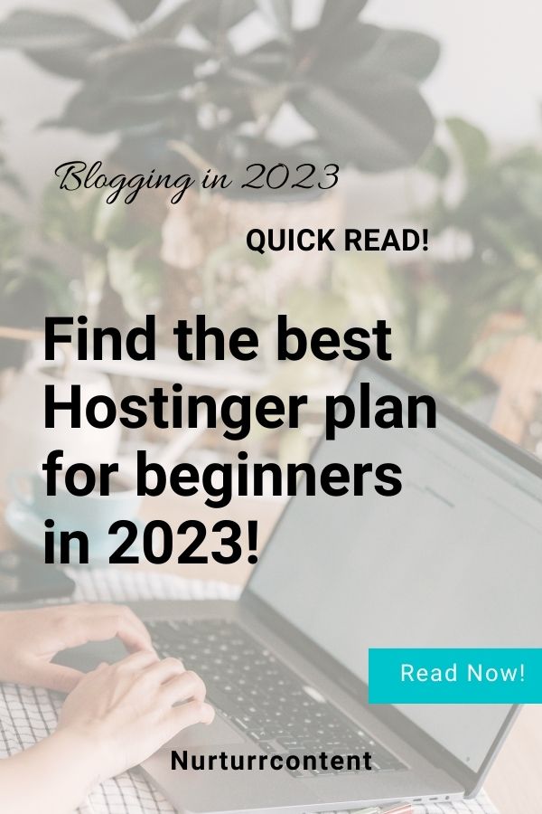 hostinger plans for beginners in wordpress