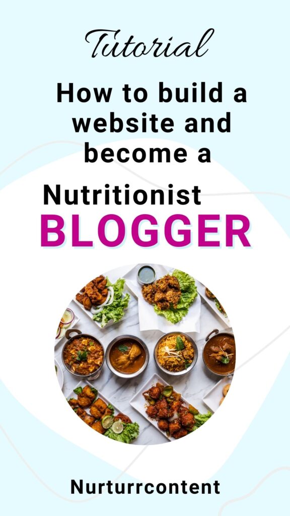 nutritionist blogger