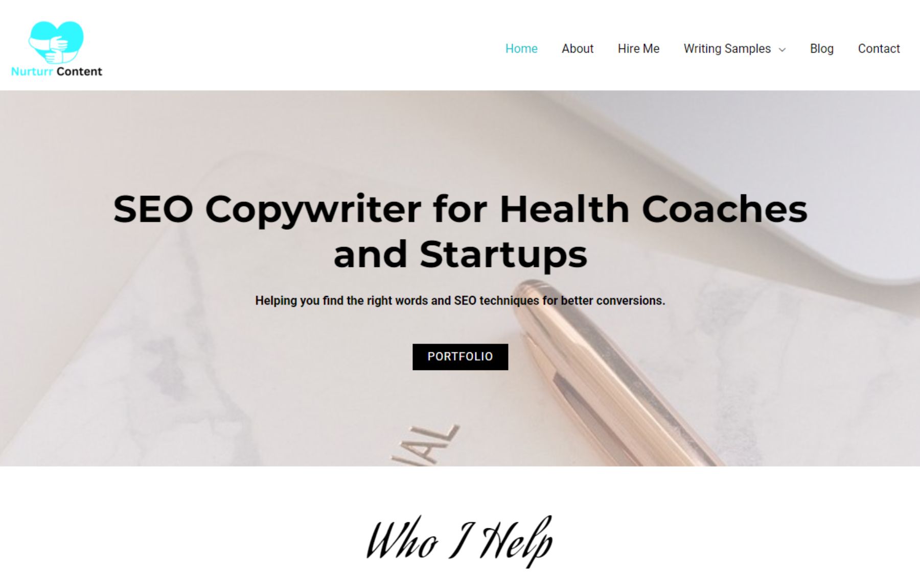 professional freelance writer website